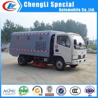 China Biggest Street Cleaning Vehicle 4X2 Vacuum Road Sweeper Truck 3m3 to 12m3 Dust Suction Street Cleaner Truck Low Price