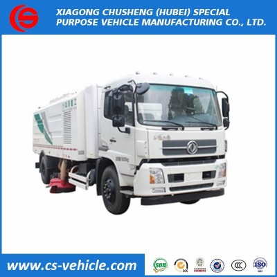 China Brand Dongfeng Small Street Sweeper Vacuum Truck Price of Road Sweeper Truck