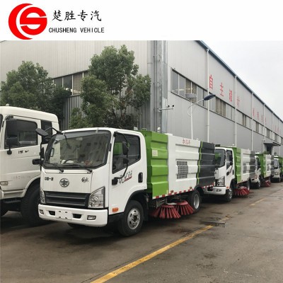 China Cheap Price 4X2 Small Vacuum Street Sweeper Truck City Road Sweeping Machine