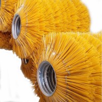 Plastic Round Brush with Plastic Filament Road Cleaning