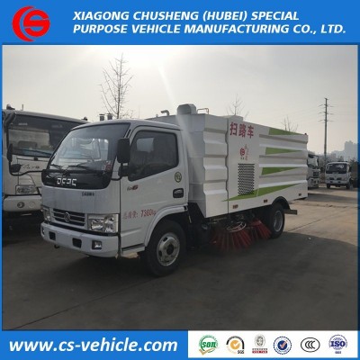 China 4cbm 4m3 Road Sweeper Truck Vacuum Cleaner Truck Road Sweeper Street Cleaning Truck